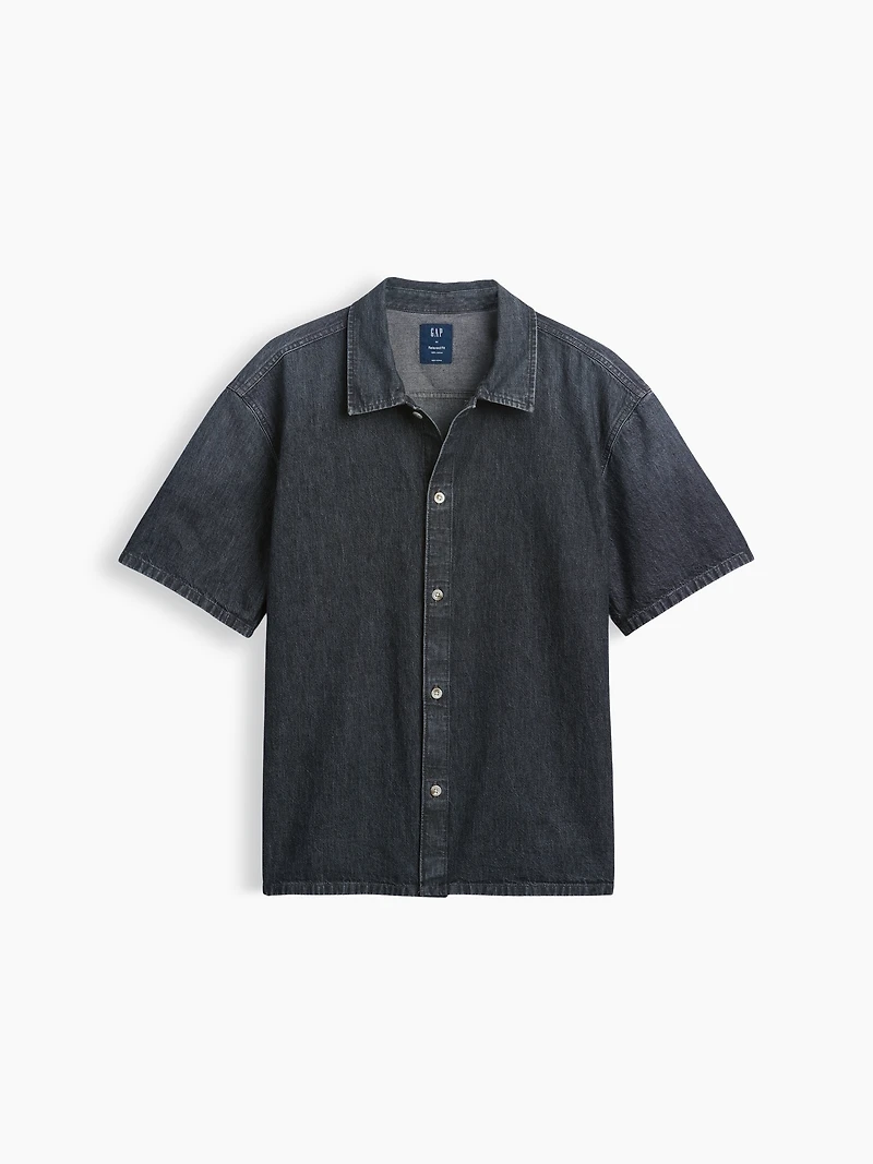 Denim Relaxed Shirt