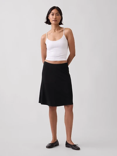 Easy Knee-Length Skirt