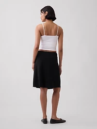 Easy Knee-Length Skirt
