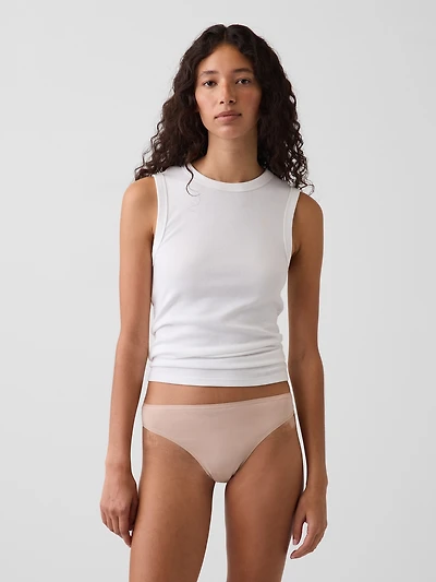 SoftMade Organic Stretch Cotton Thong