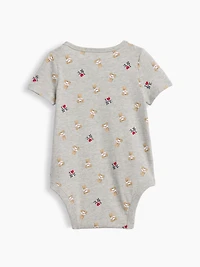 Cache-couche en coton biologique à imprimé « I Heart NY » de l’ourson Brannan pour Bébé