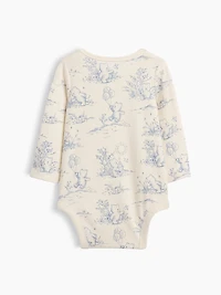 Cache-couche de coton biologique à motifs l’ourson Brannan en toile Premiers essentiels pour Bébé
