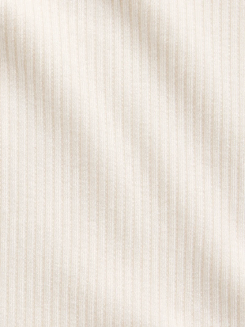 Cache-couche finement côtelé à encolure henley Premiers essentiels pour Bébé