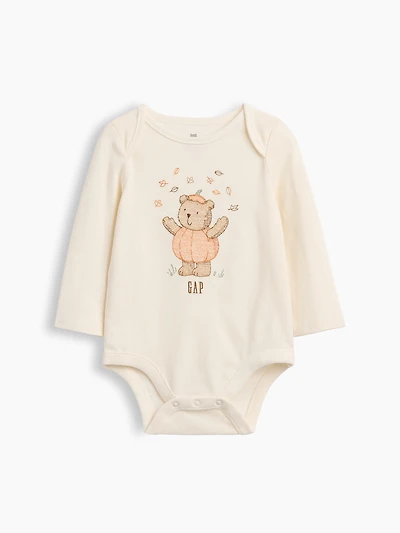 Cache-couche en coton biologique ourson d’Halloween Premiers essentiels pour Béb
