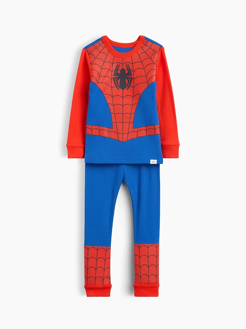 Pyjama en coton biologique brossé Spider-Man pour Bébé et Tout-petit