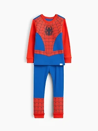 Pyjama en coton biologique brossé Spider-Man pour Bébé et Tout-petit