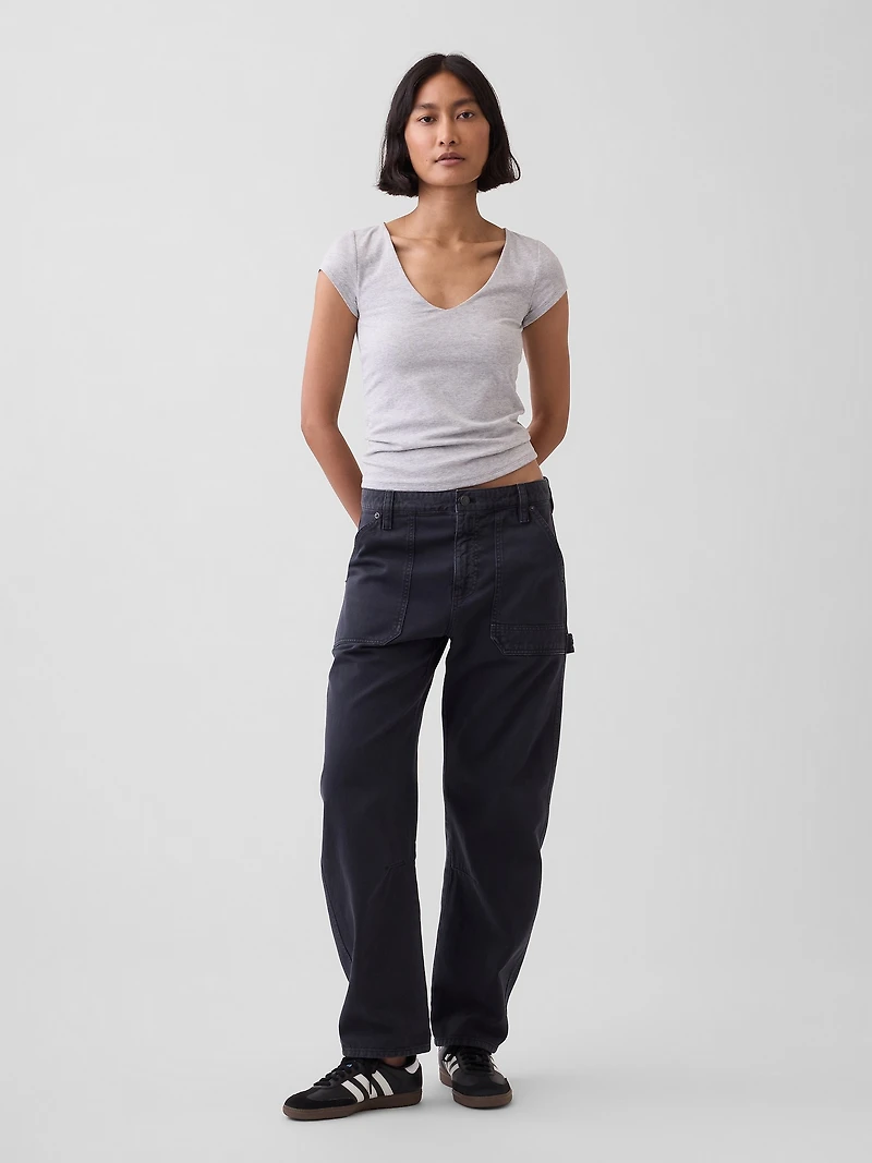 CloseKnit Jersey V-Neck T-Shirt
