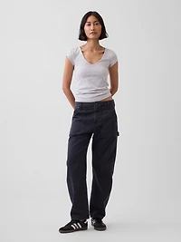 CloseKnit Jersey V-Neck T-Shirt