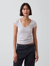 CloseKnit Jersey V-Neck T-Shirt