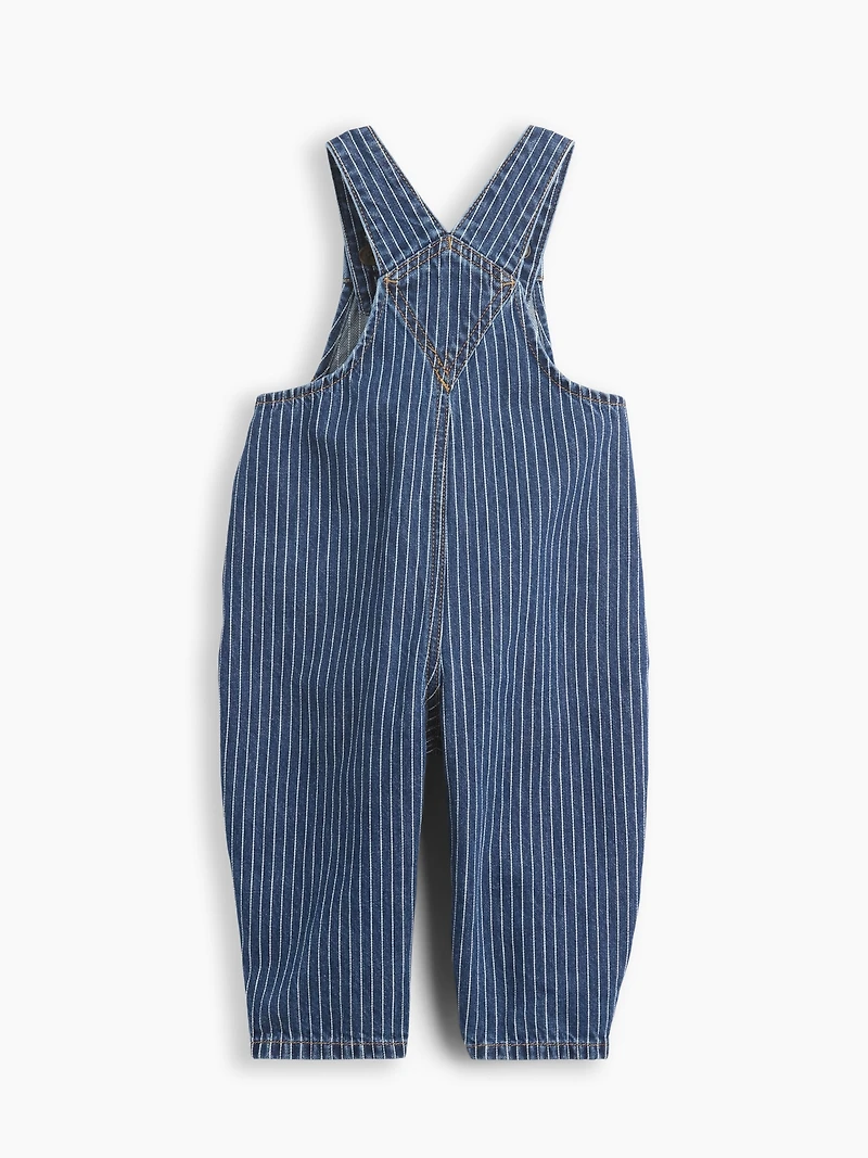 Salopette en denim rayé à imprimé de l’ourson Brannan pour Bébé