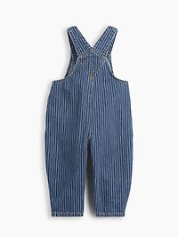 Salopette en denim rayé à imprimé de l’ourson Brannan pour Bébé