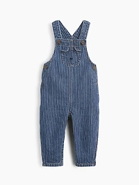 Salopette en denim rayé à imprimé de l’ourson Brannan pour Bébé