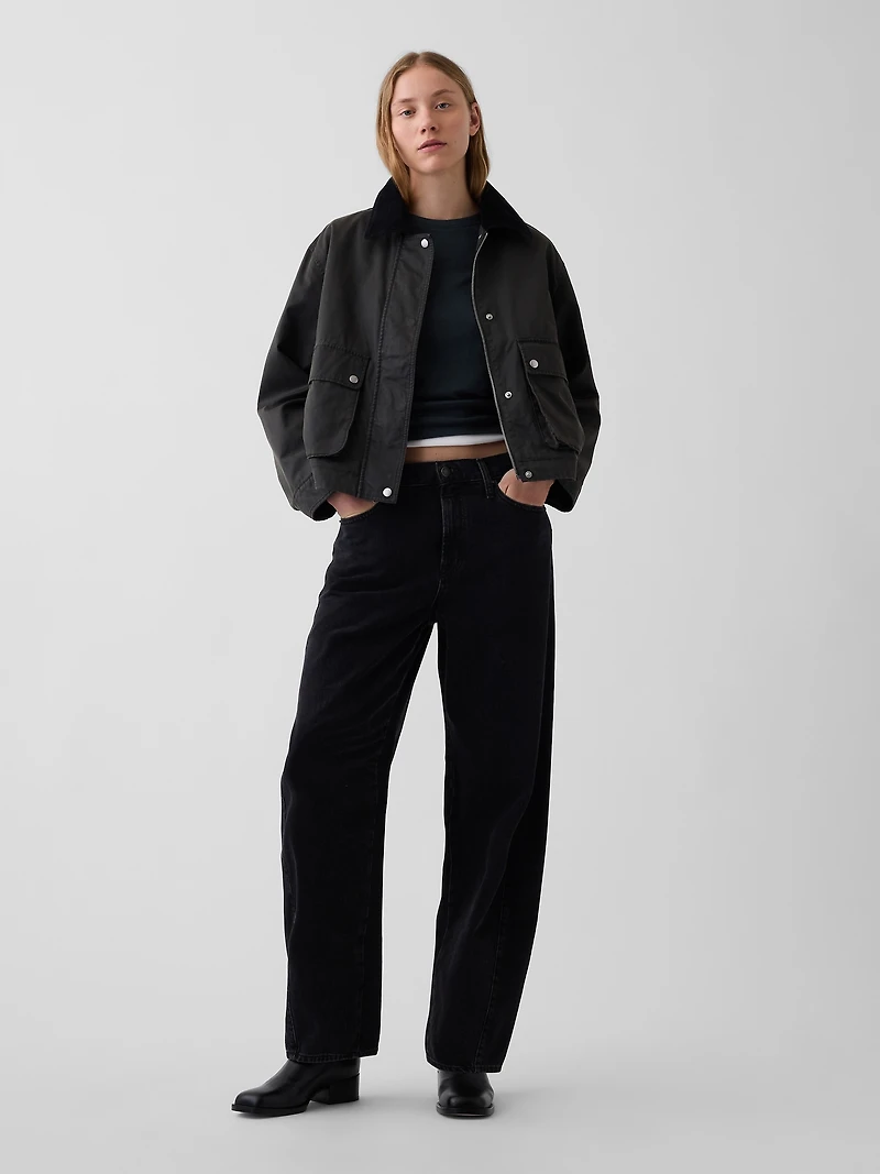 Waxed Canvas Barn Jacket