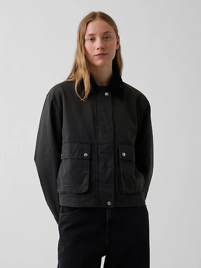 Waxed Canvas Barn Jacket