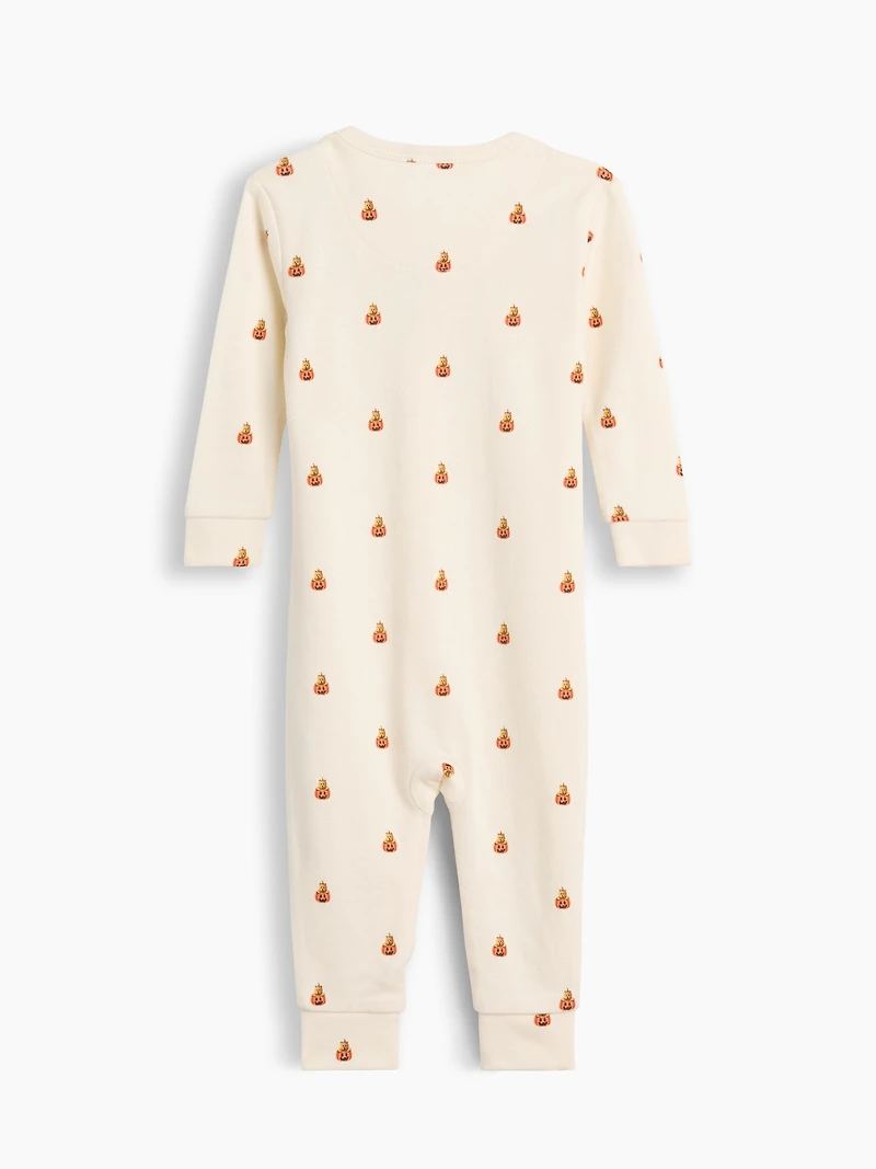 Une-pièce en coton biologique à motif pour Bébé et Tout-petit