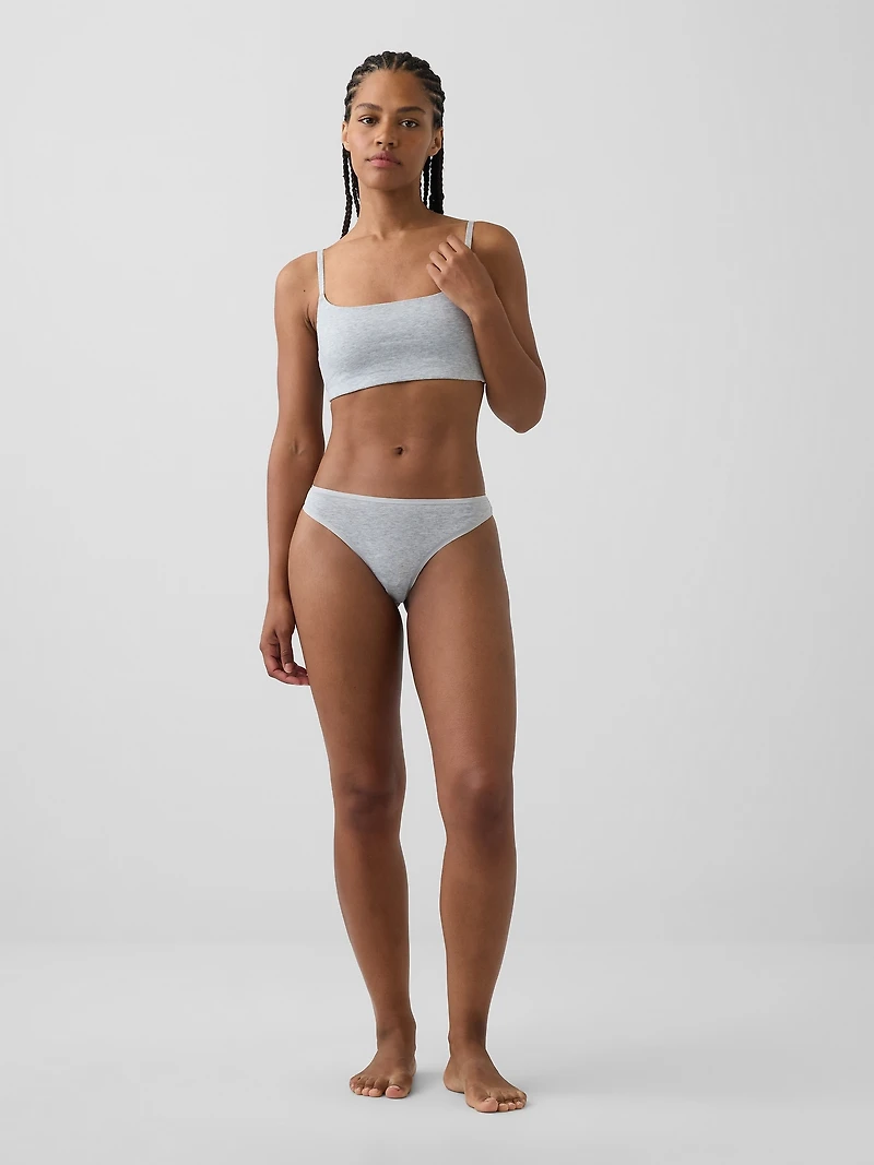 SoftMade Organic Stretch Cotton Thong