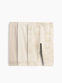 Pantalon Premiers essentiels à taille extensible en coton biologique pour Béb