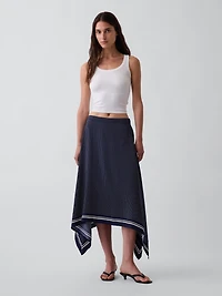 Handkerchief Maxi Skirt