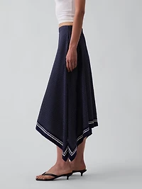 Handkerchief Maxi Skirt