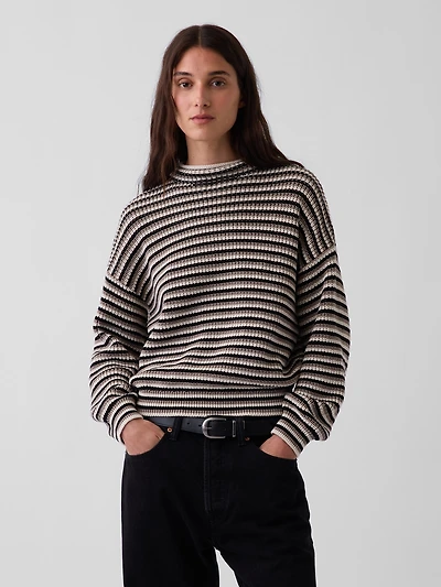 100% Cotton Oversized Rollneck Sweater