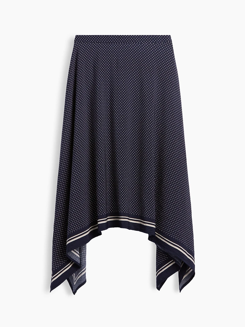 Handkerchief Maxi Skirt