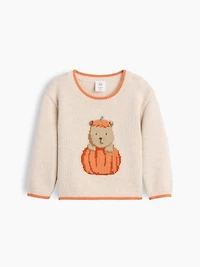 Chandail de l’ourson Brannan à motif citrouille pour Bébé