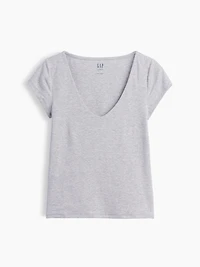 CloseKnit Jersey V-Neck T-Shirt