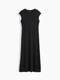 Cap-Sleeve Maxi Dress