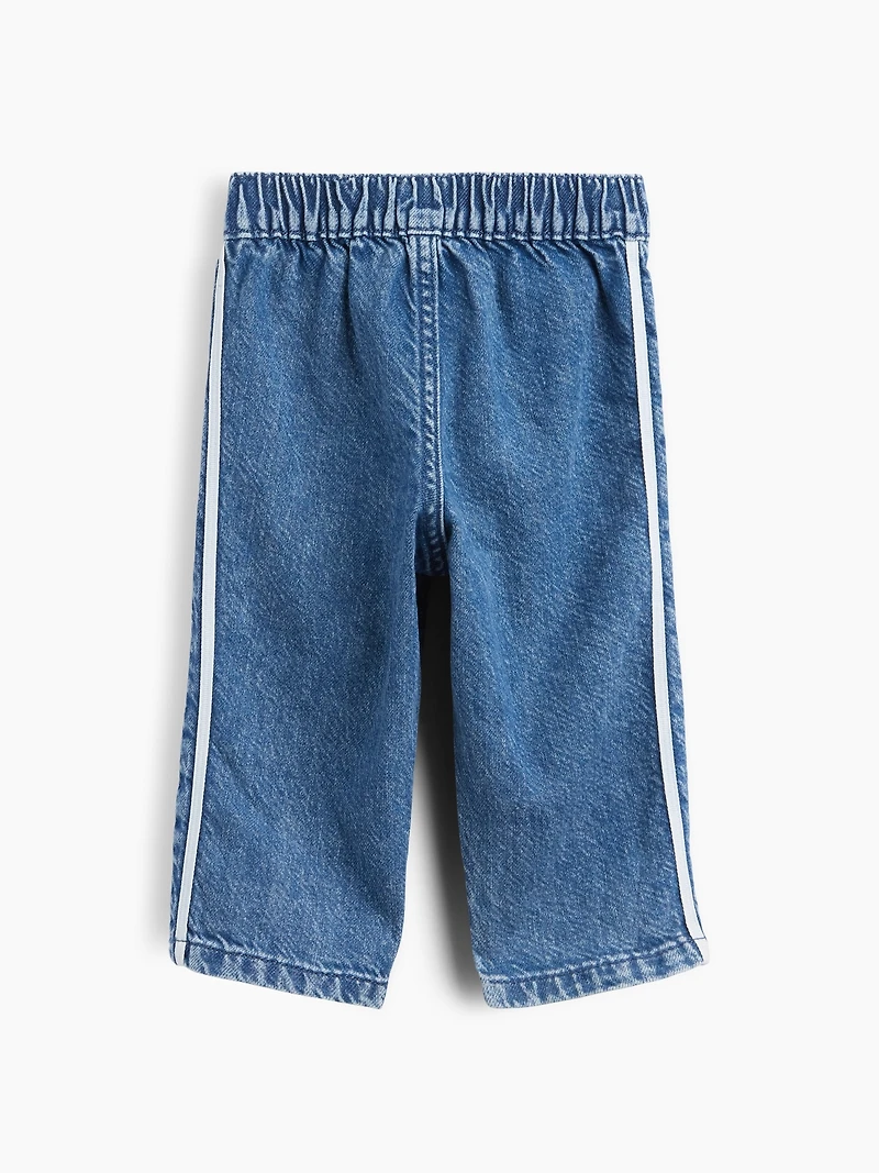 Jean droit de style universitaire pour Bébé