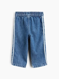 Jean droit de style universitaire pour Bébé