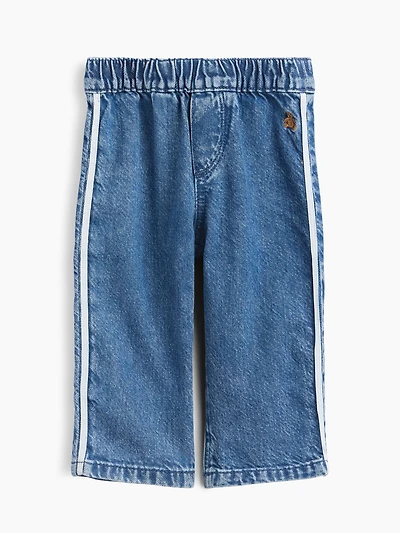Jean droit de style universitaire pour Bébé