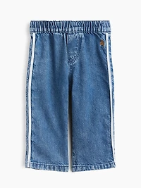 Jean droit de style universitaire pour Bébé