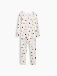 Pyjama en coton biologique brossé NYC pour Bébé et Tout-petit