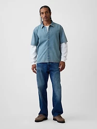 Denim Relaxed Shirt