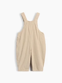 Salopette en velours côtelé à poche avec ourson pour Béb