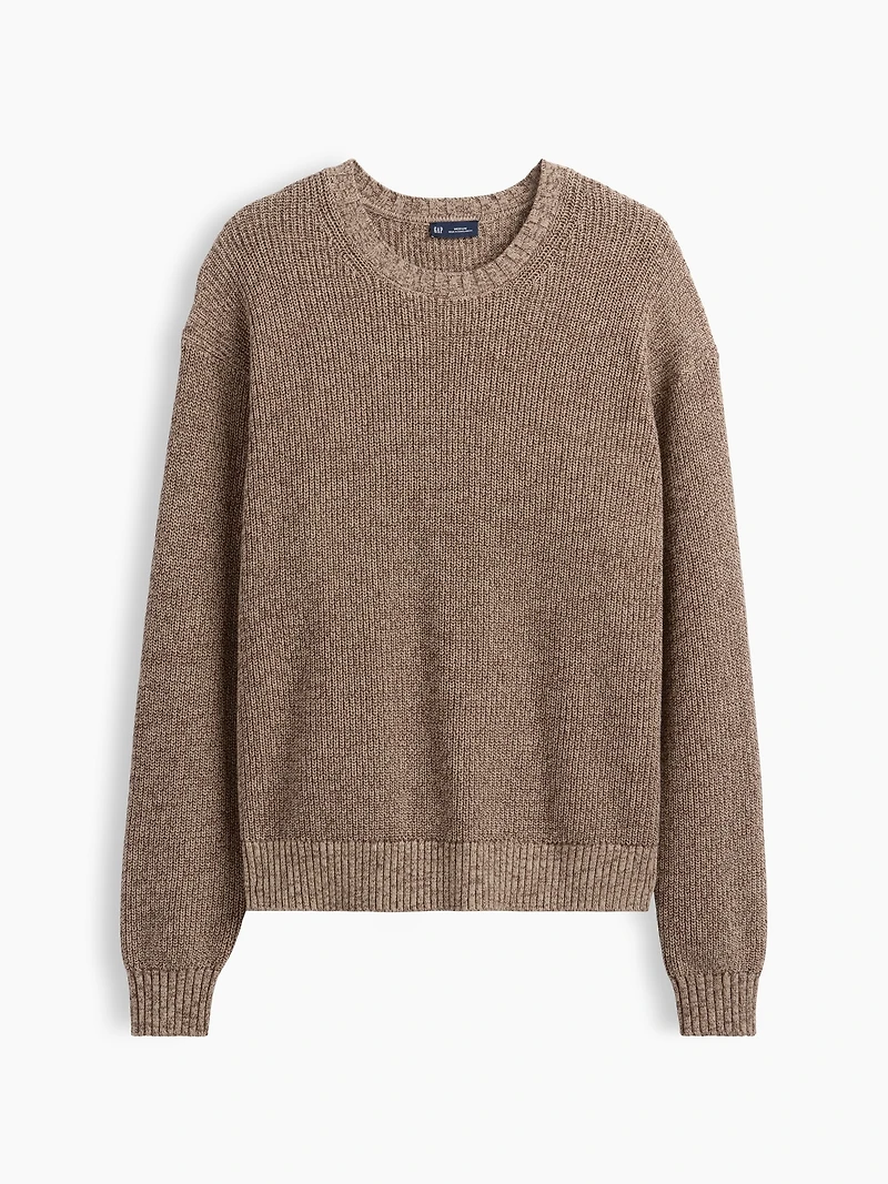 Relaxed Shaker Sweater