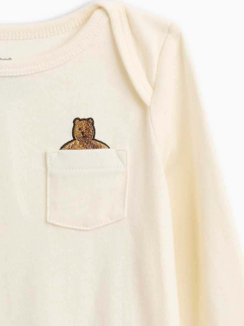 Cache-couche à poche en coton biologique pour Bébé