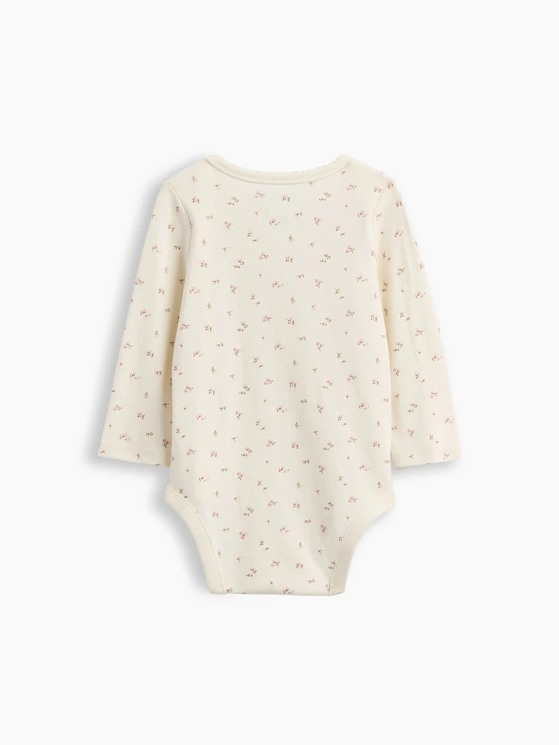 Cache-couche Premiers essentiels en coton biologique à motif pour Béb