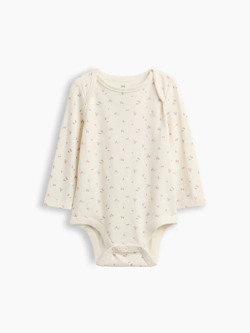Cache-couche Premiers essentiels en coton biologique à motif pour Béb