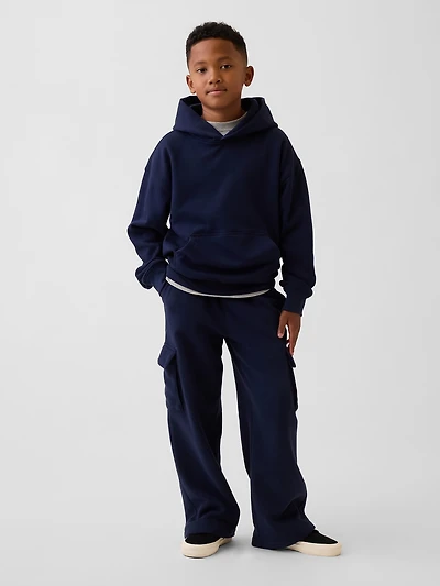 Pantalon cargo ballon en coton ouaté VintageDoux pour Enfant