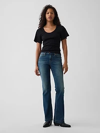 Rib Scoop T-Shirt