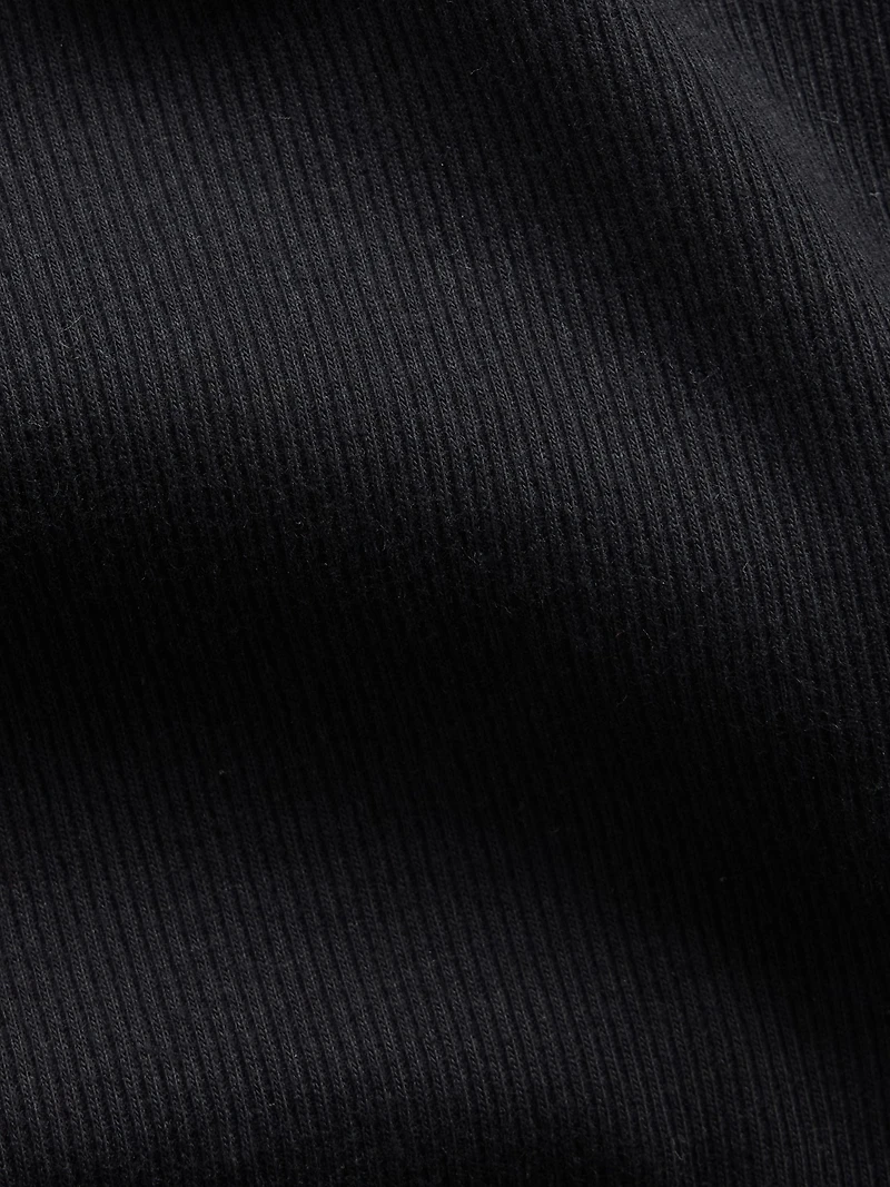 Rib Scoop T-Shirt