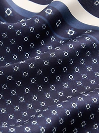 100% Silk Oversized Triangle Bandana Scarf