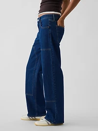 Low Rise Double-Knee '90s Loose Jeans