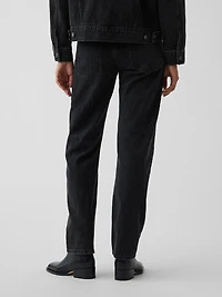 Mid Rise Straight Taper Jeans