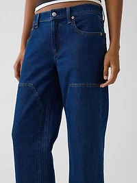 Low Rise Double-Knee '90s Loose Jeans