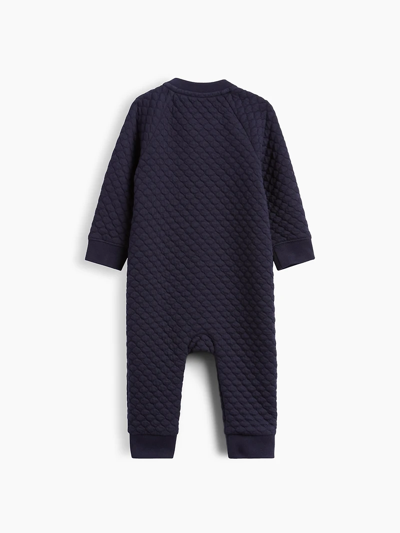Une-pièce matelassé à manches raglan pour Béb