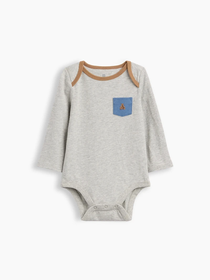Cache-couche en coton biologique à poche Premiers essentiels pour Bébé