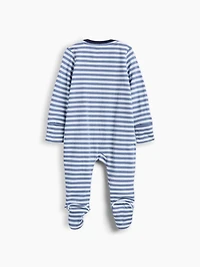 Une-pièce en coton biologique Premiers essentiels pour Béb