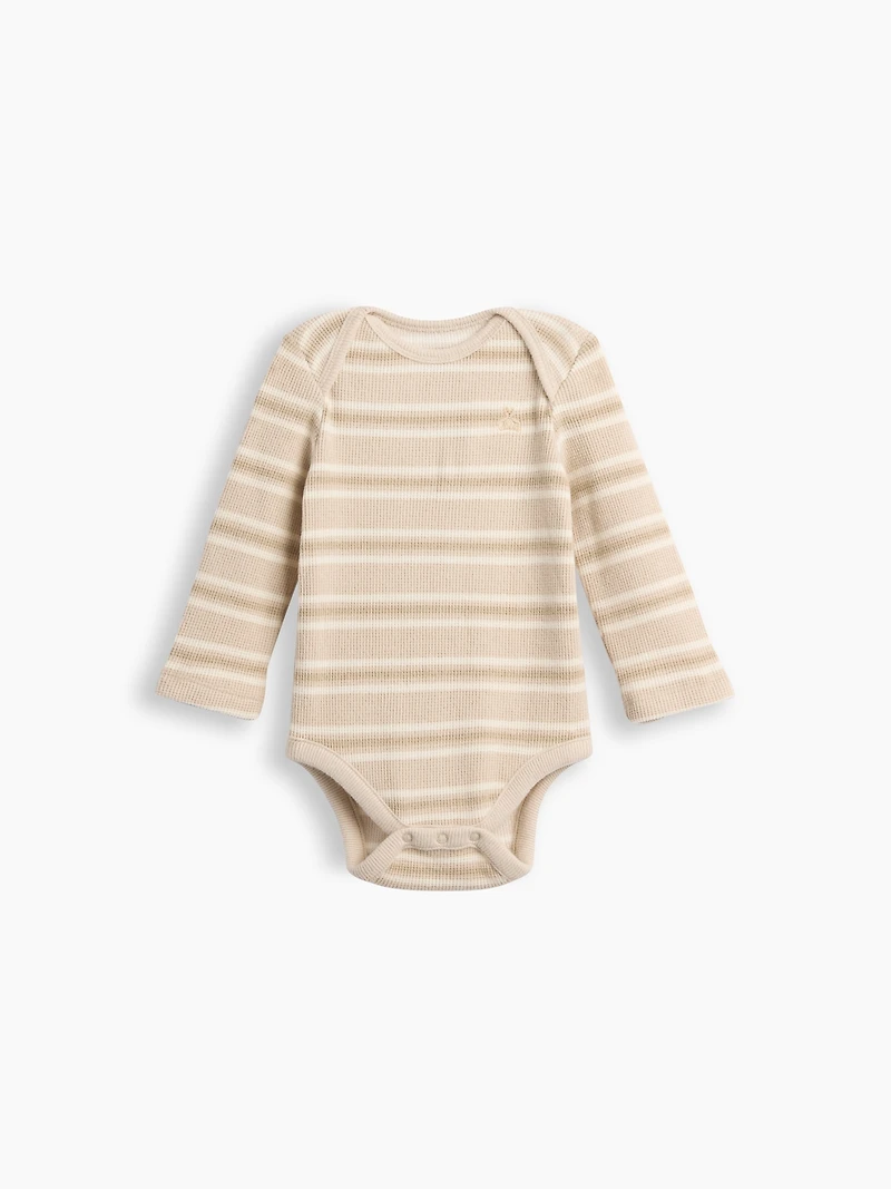 Cache-couche gaufré en tricot soyeux Premiers essentiels pour Béb